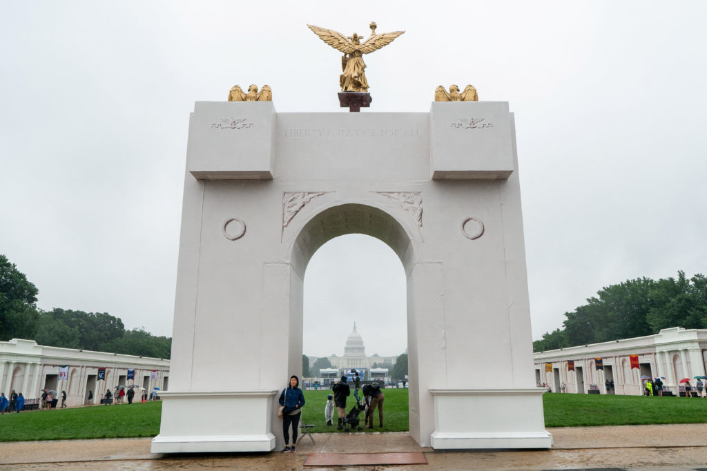 National Park Service reports on potential impact of Trump's arch on historical sites