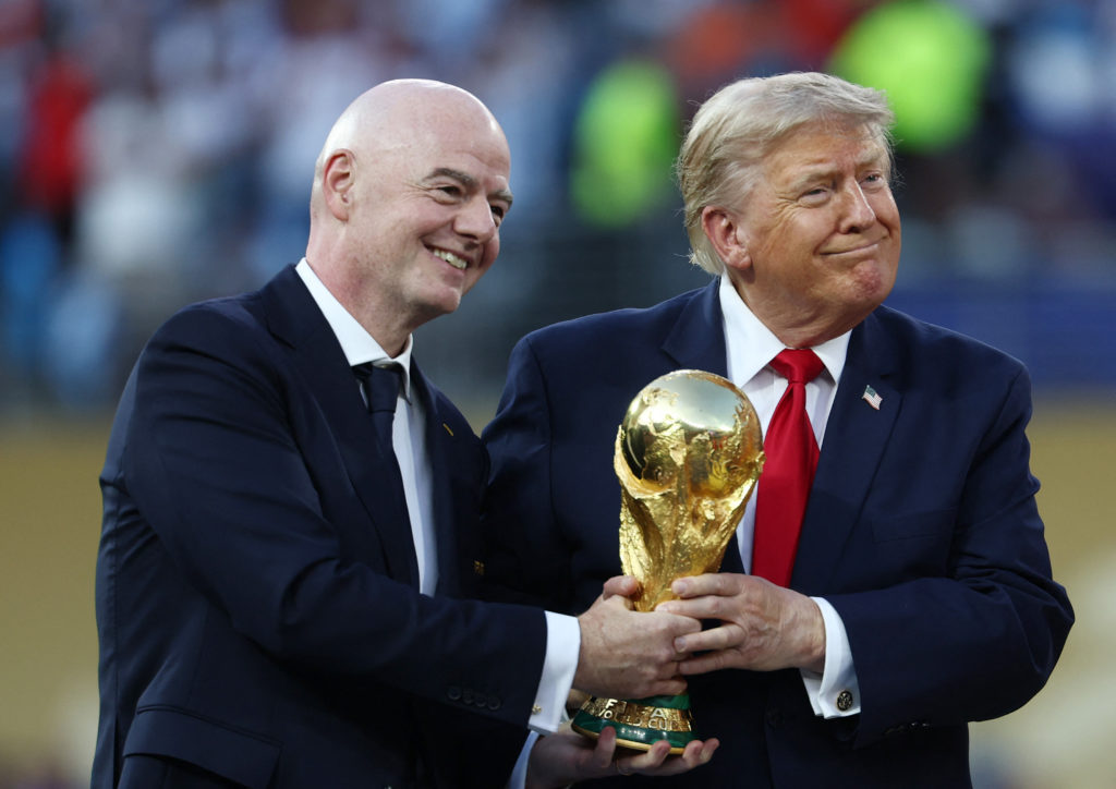 FIFA President Infantino addresses critics during World Cup controversy