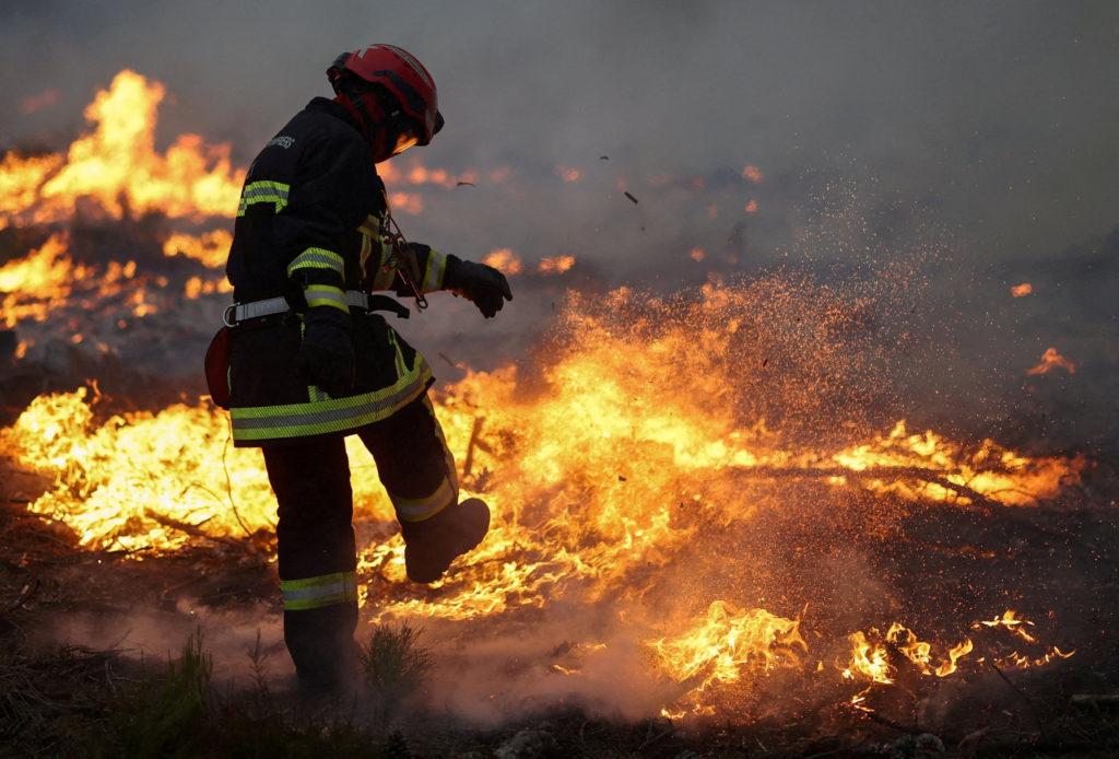 Wildfires prompt evacuations in France and Spain