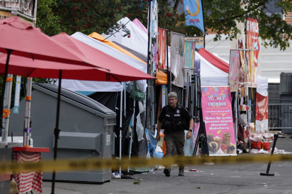 15-year-old arrested in connection with Seattle food festival shooting had a ghost gun