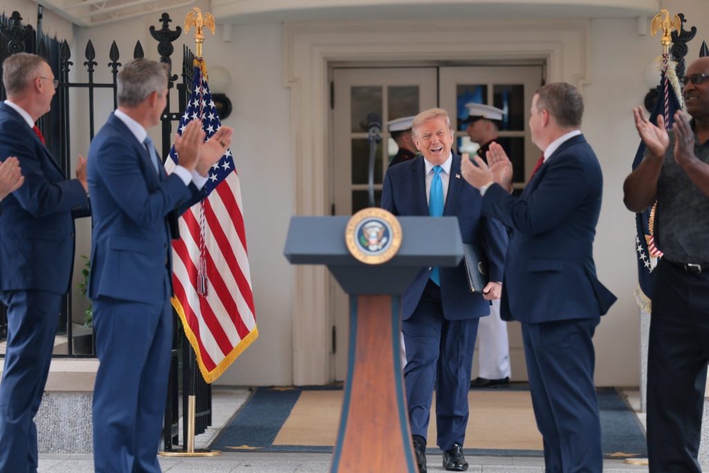 Trump administration promotes truck driving careers for veterans