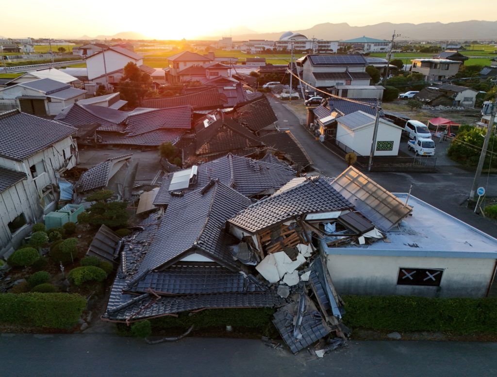 Death toll from earthquake in Japan reaches 34