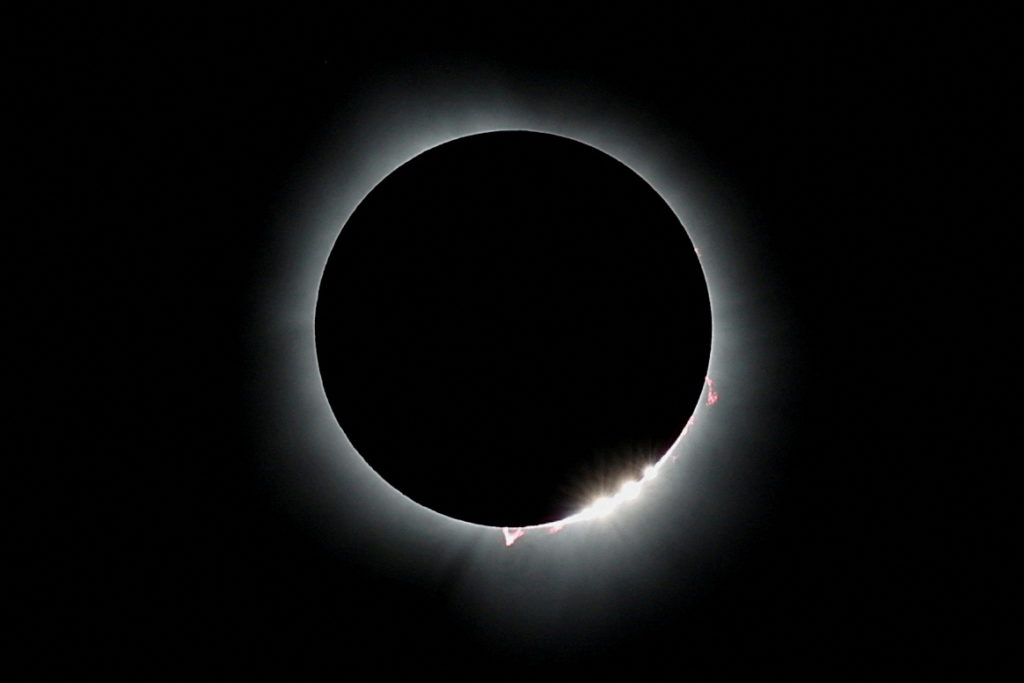 Viewing opportunities for the solar eclipse in North America
