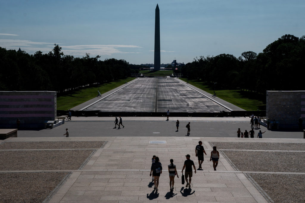 Trump responds to Pirro's statement on Reflecting Pool damage claims