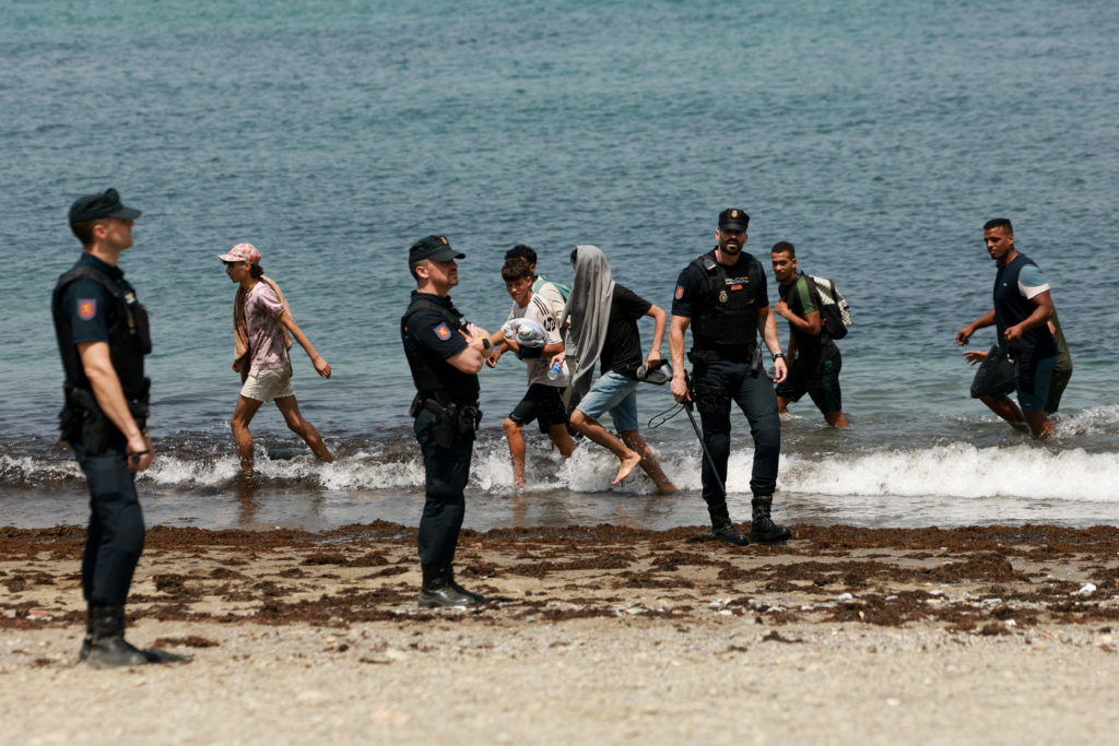Spain constructs sea barrier at Ceuta-Morocco border following migrant incident