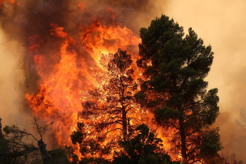 Two killed in helicopter collision during firefighting efforts near Athens