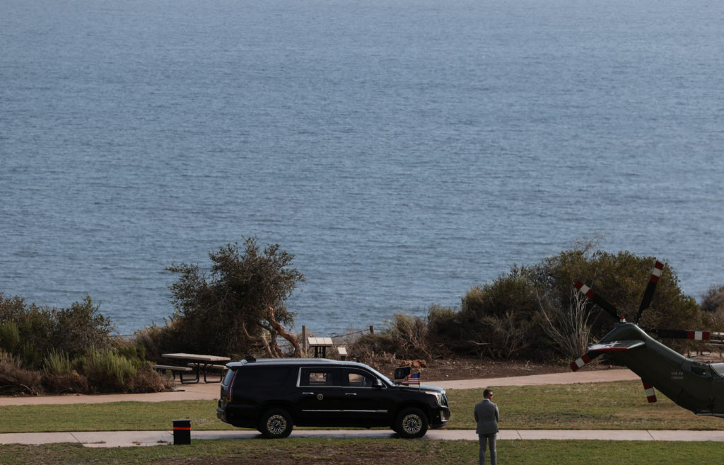 Man arrested at Trump's golf course faces illegal weapons charges