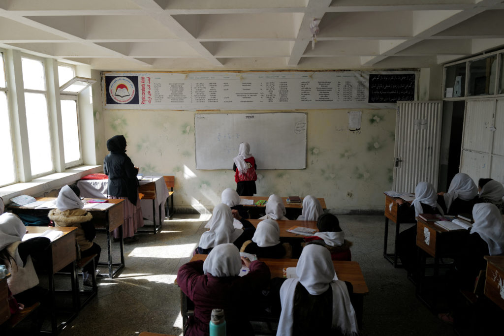2.4 million Afghan girls not allowed to attend secondary school under Taliban rule