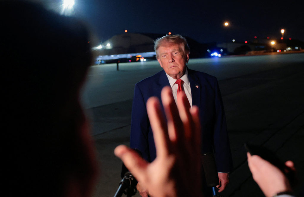 Trump discusses Secret Service actions during flight on Air Force One