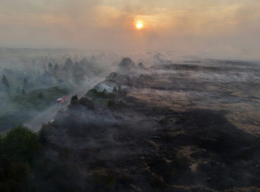 Firefighters respond to wildfires in Belgium and Greece, two fatalities reported near Athens
