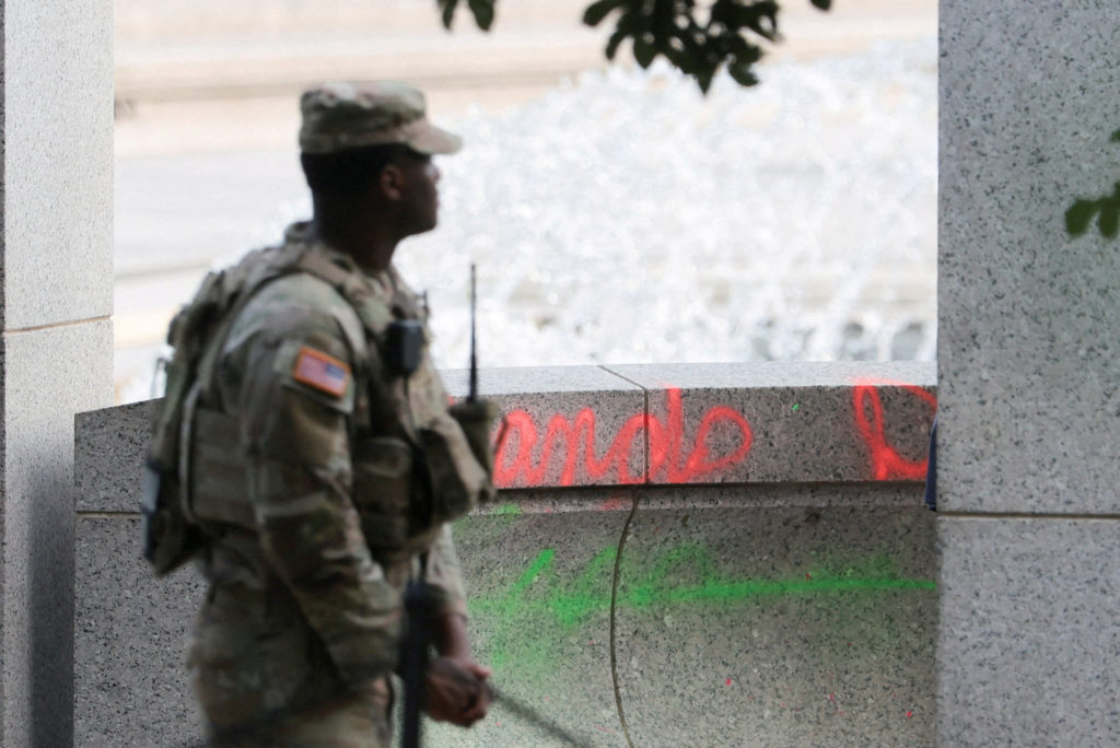 Woman indicted on felony charges for damaging World War II Memorial