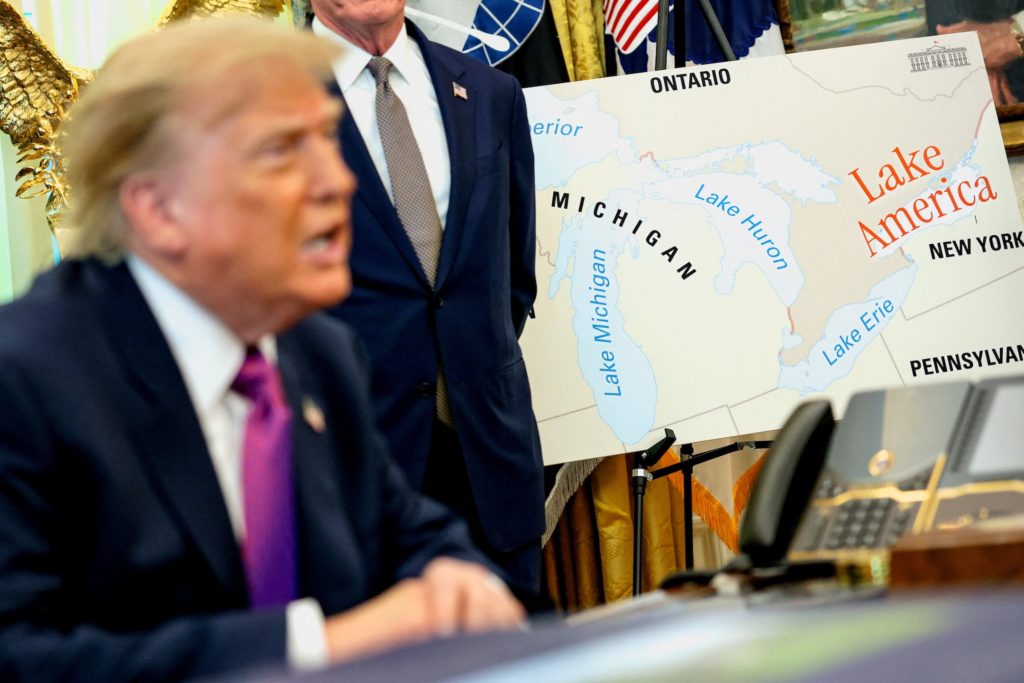 Trump signs order to rename Lake Ontario as Lake America