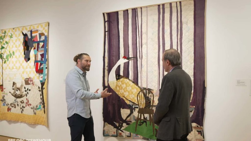 Quilt exhibit features artwork of former inmate and criminal justice advocate