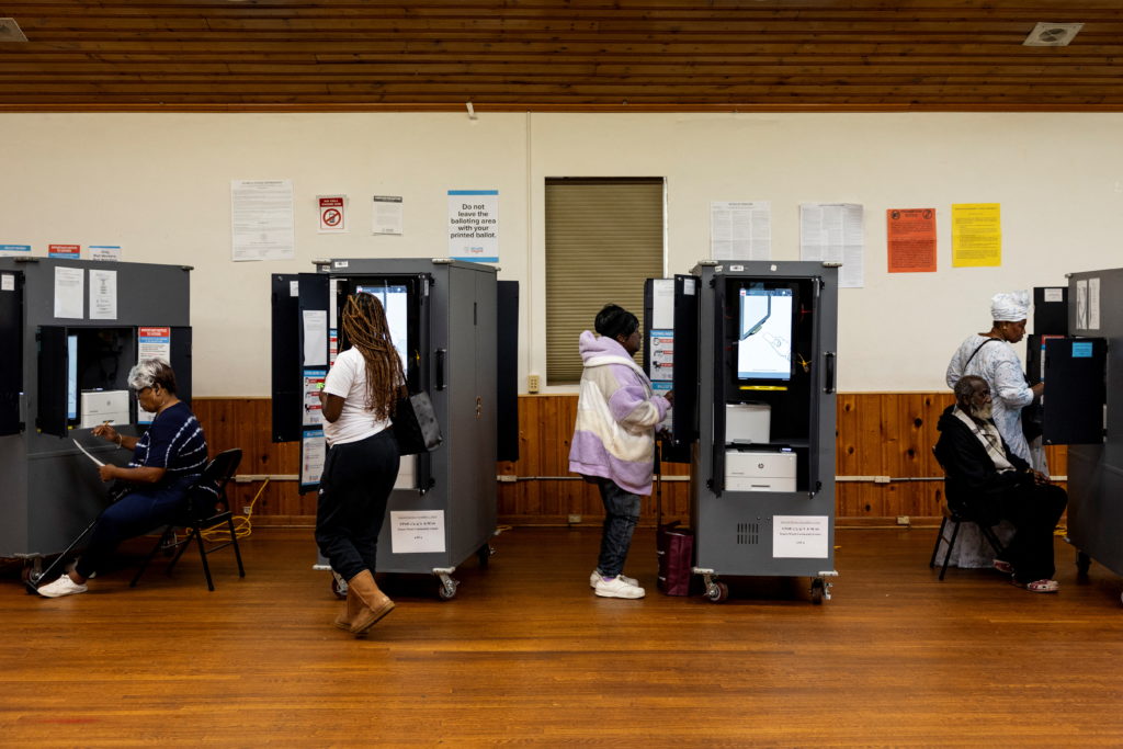 Ballot confidentiality is being scrutinized in Georgia elections