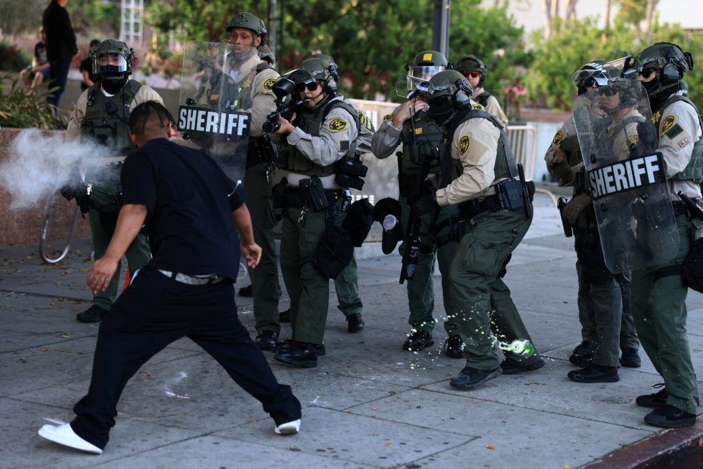 Justice Department pursued felony assault charges against protestors, juries were not convinced