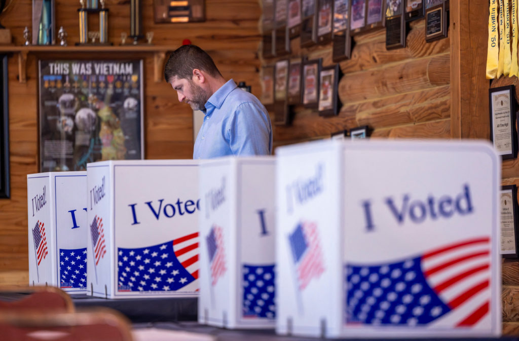 Early voting for midterm elections begins in the United States