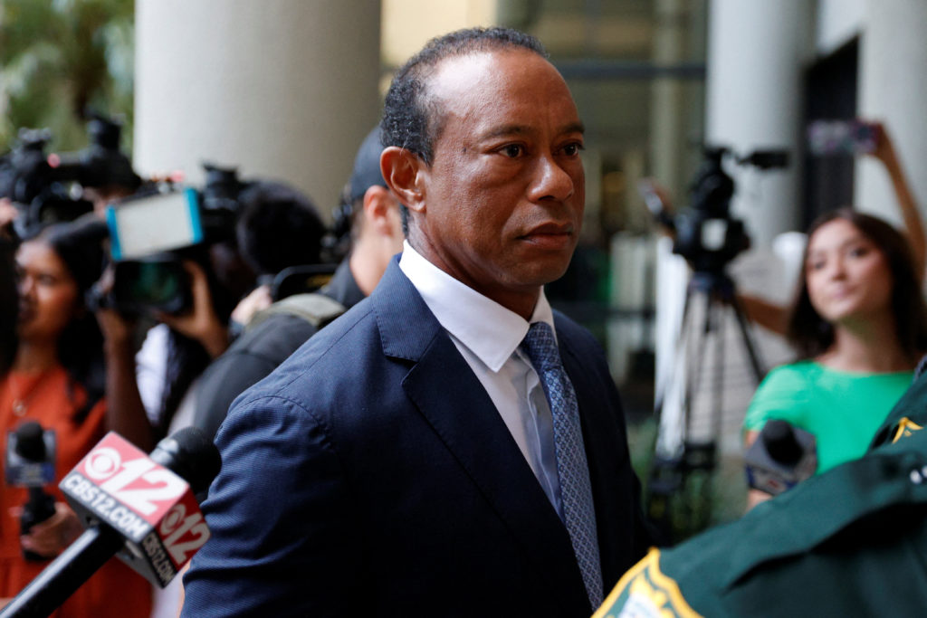 Tiger Woods enters no contest plea to reckless driving charge in Florida