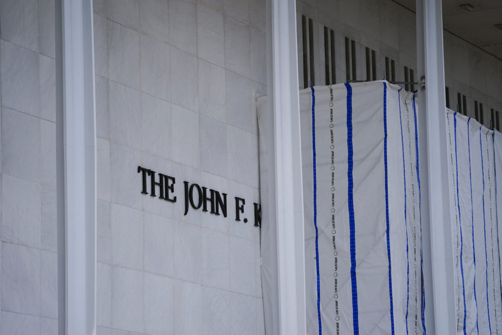 Ceiling collapses in Kennedy Center's grand foyer, no injuries reported