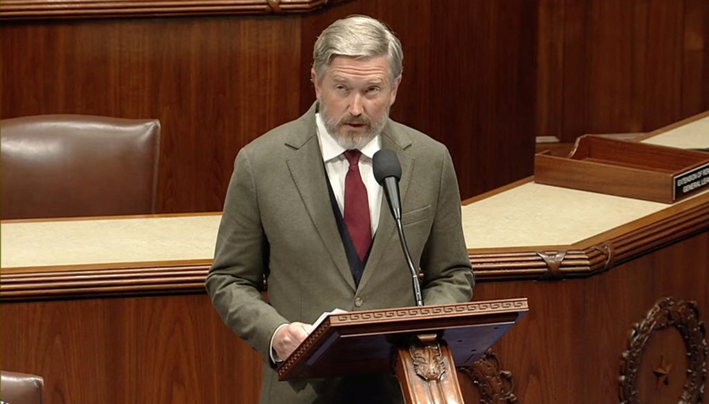 Rep. Massie introduces impeachment articles against Hegseth on House floor