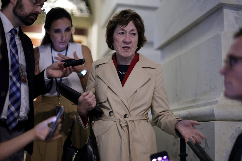 Maine Democrats criticize Senator Collins over FBI probe report