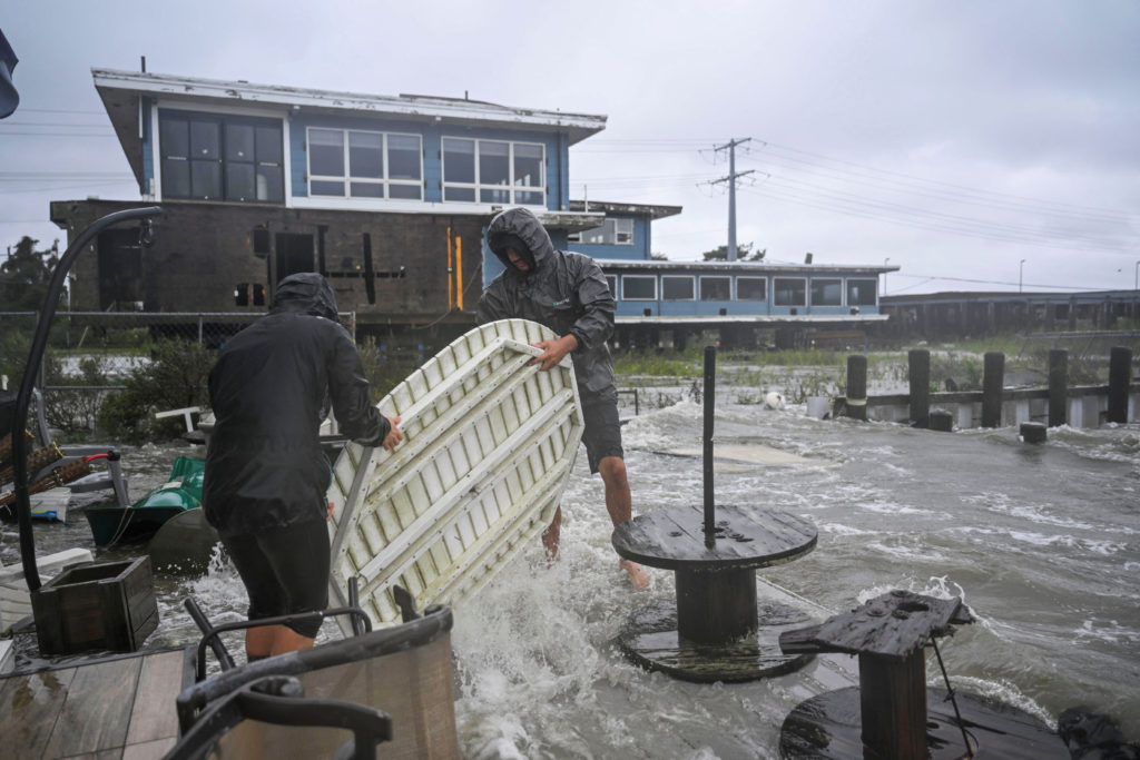 Flooding reported in New Jersey as nor'easter impacts the region