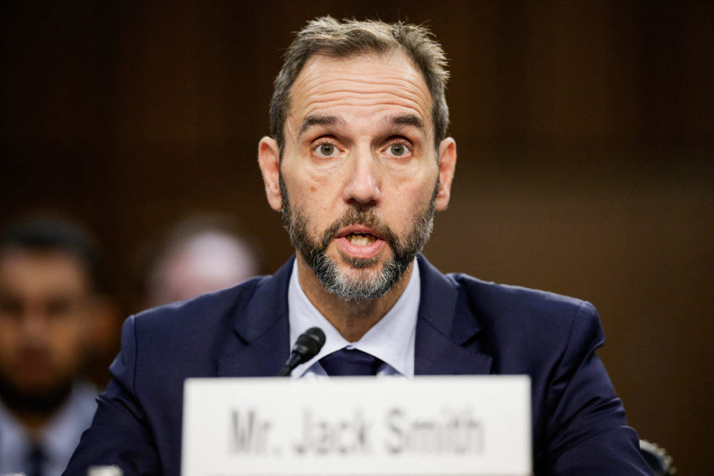 Jack Smith discusses potential prosecution of Trump for national crimes