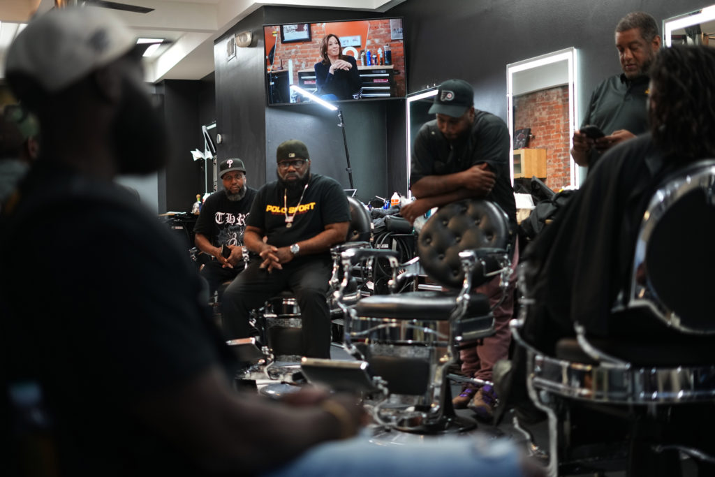 Black men in Philadelphia discuss political beliefs and voting behavior
