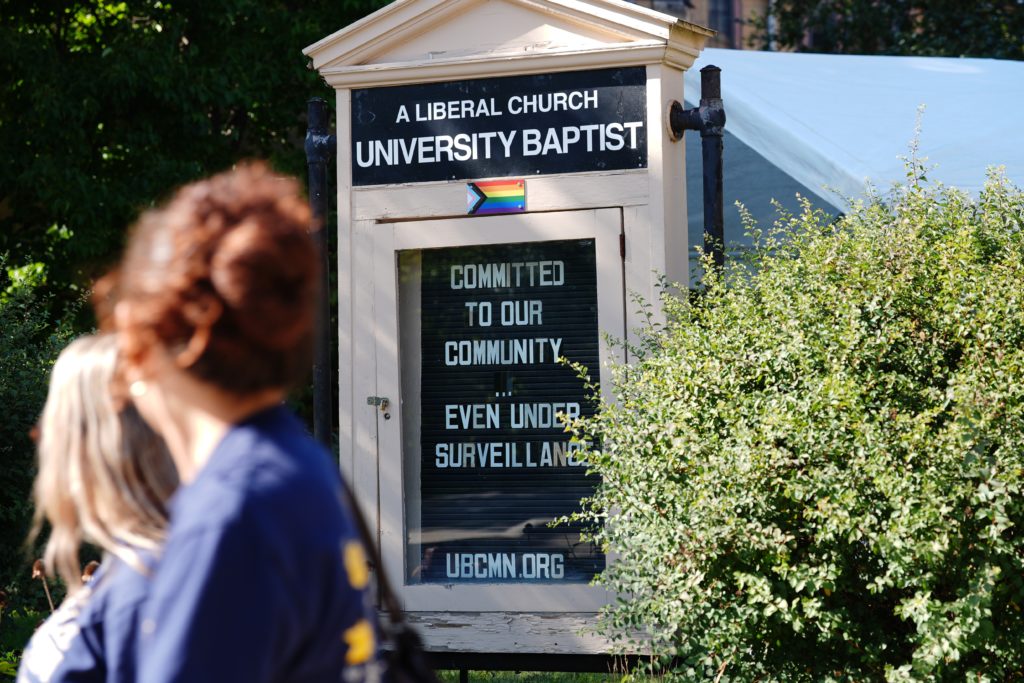 Legal cases involving Minnesota churches address immigration enforcement and protest rights