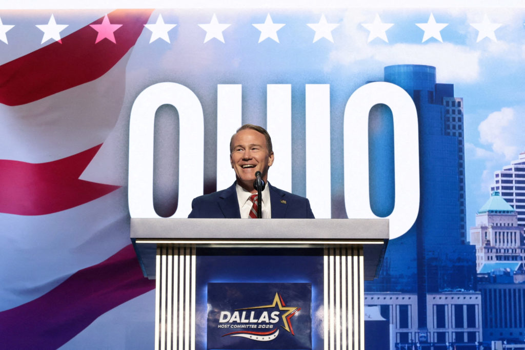 Trump holds rally in Ohio to support Jon Husted in Senate race