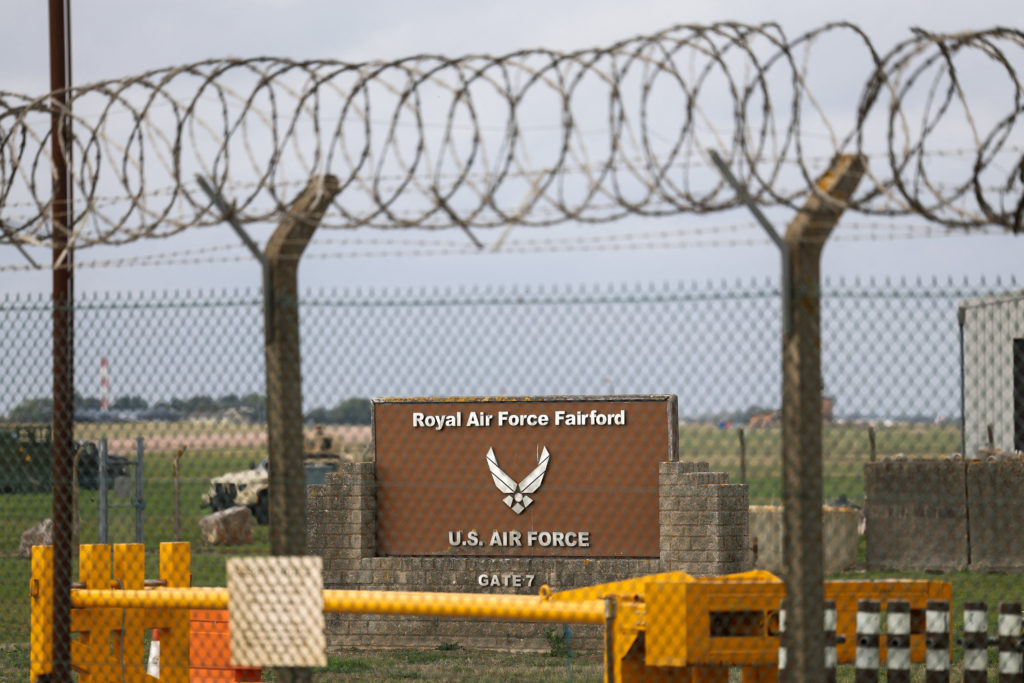 U.S. Air Force withdraws bombers from British air base after investigation