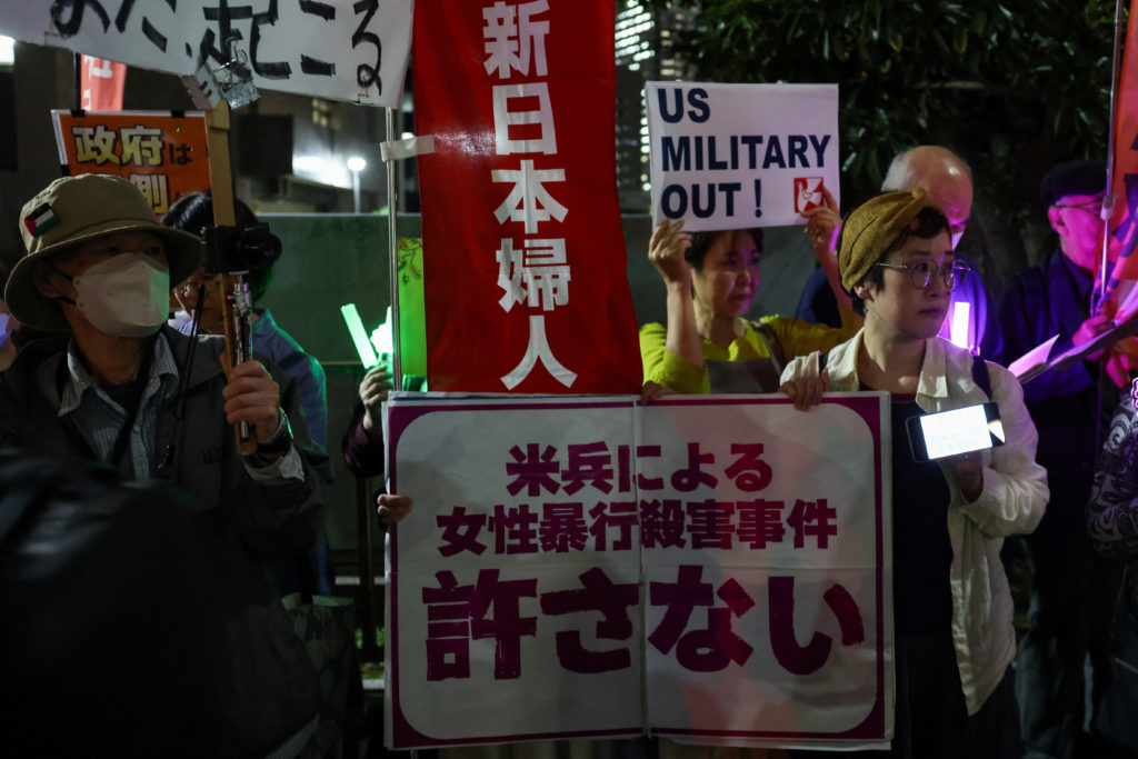 U.S. military restricts personnel movement at Okinawa base following Marine's arrest