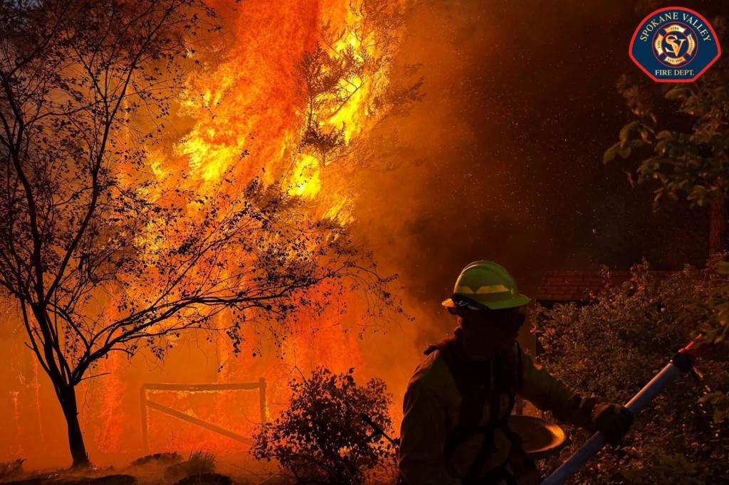 Arson arrest made in connection with major wildfires in Washington state