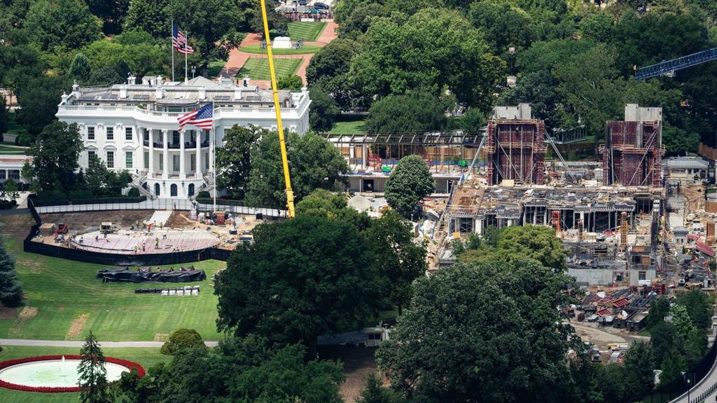 US appeals court pauses ruling on Trump's ballroom project