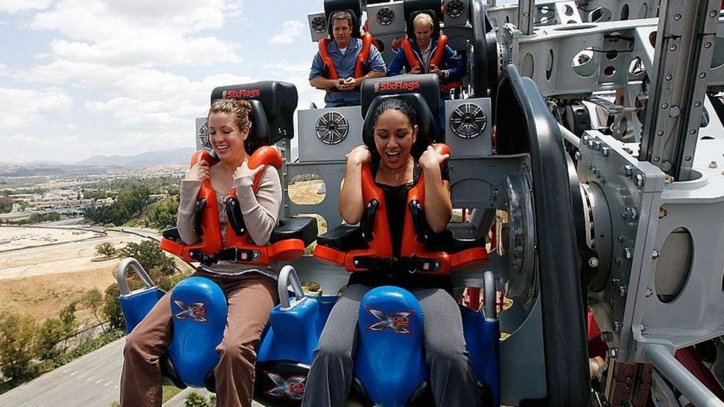 Six Flags closes X2 rollercoaster amid brain injury allegations