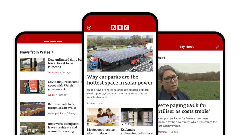 BBC News App Provides News Updates and Topic Tracking