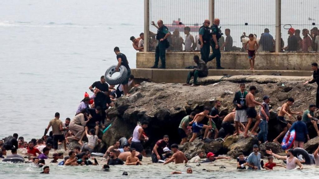 EU conducts meeting regarding migrant crossings in Ceuta