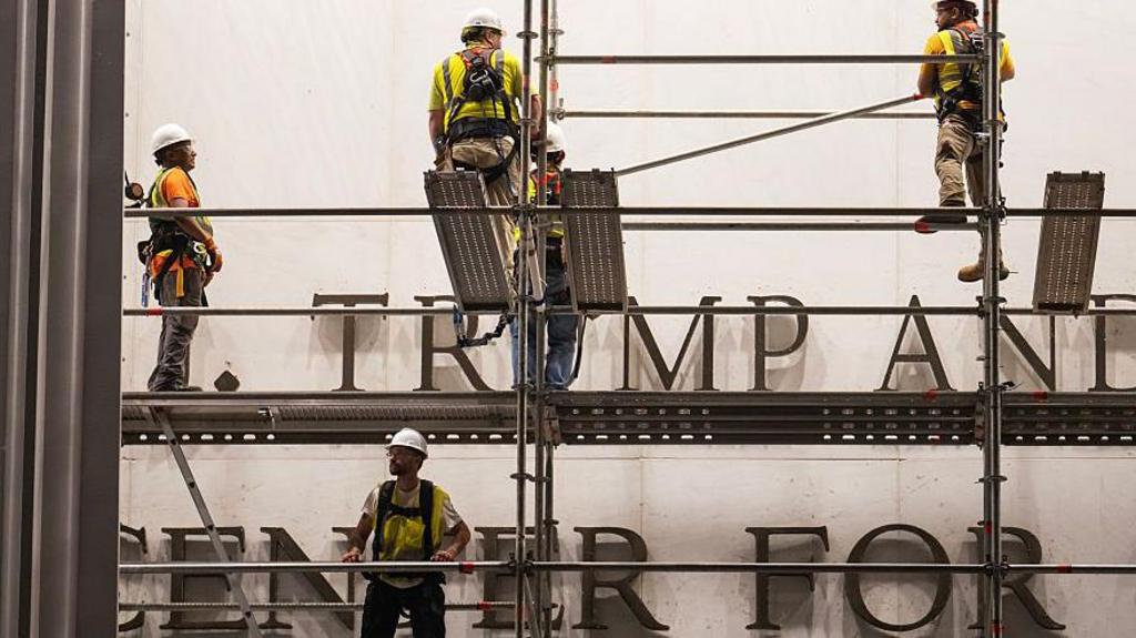 Kennedy Center board votes to restore Trump's name on building