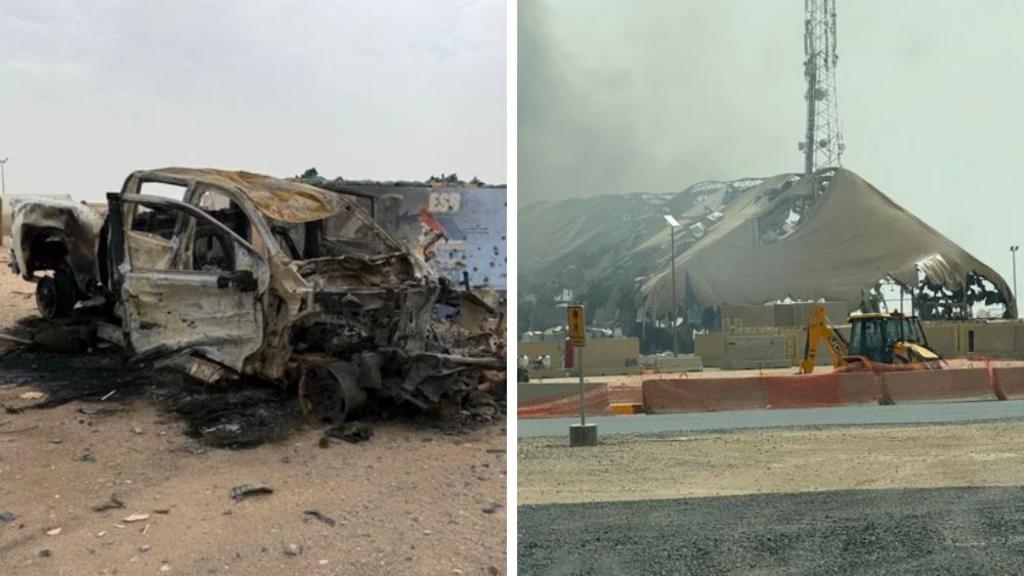 Damage reported at US sites following Iranian attacks