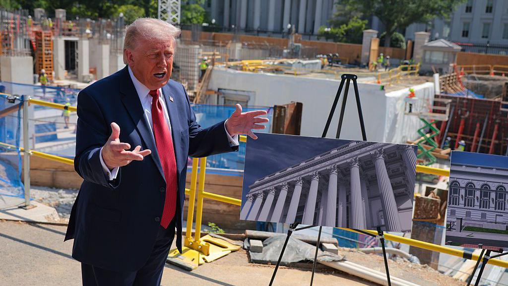 Trump petitions Supreme Court for permission on ballroom work