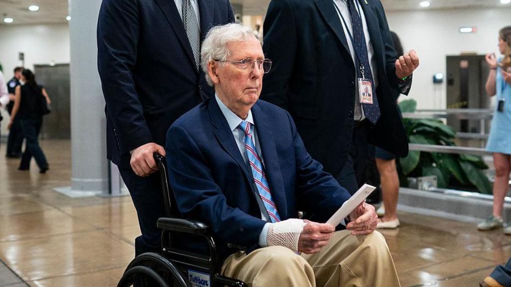 Mitch McConnell returns home after hospital stay, will work remotely