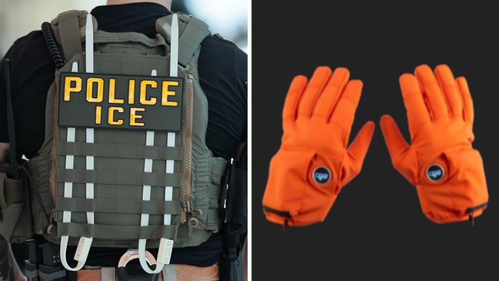 ICE agents receive new equipment for enforcement activities