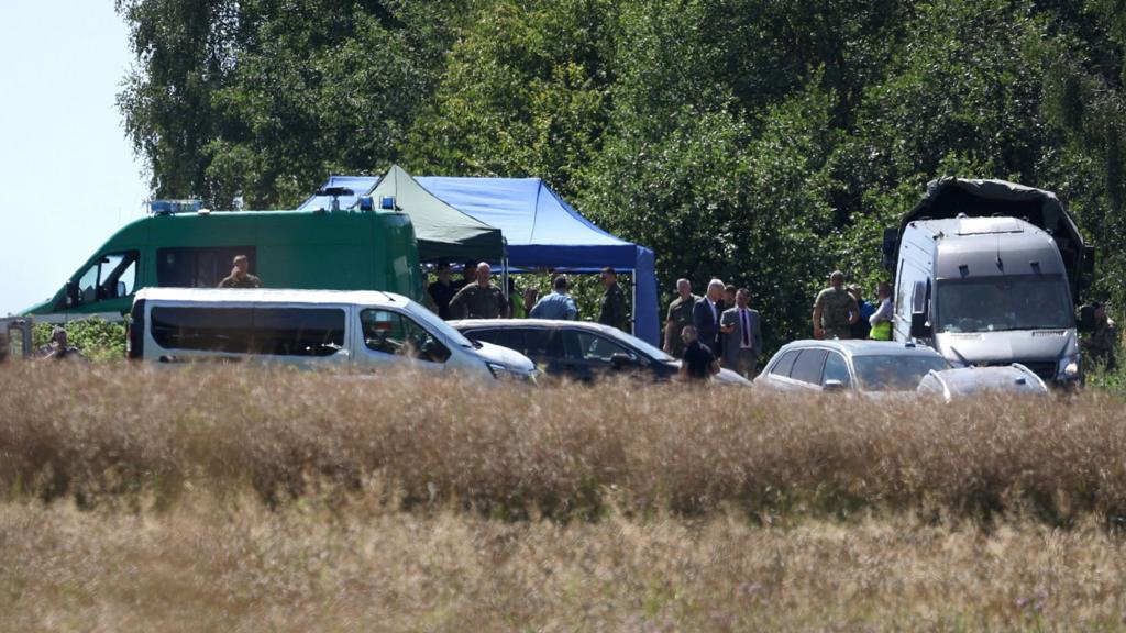 Poland identifies missile that caused crater as likely of Russian origin