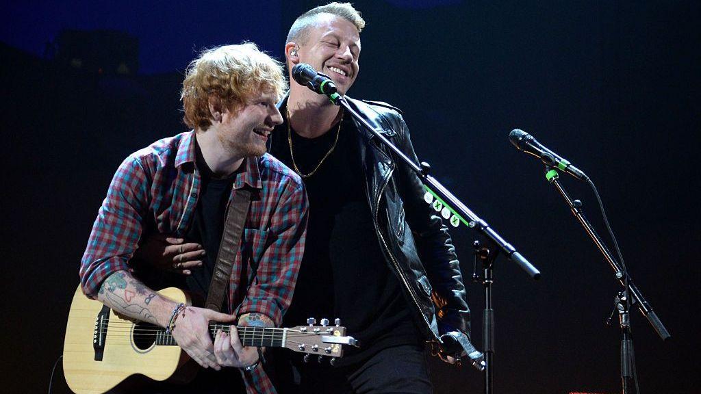 Ed Sheeran's tour impacted by Macklemore's comments