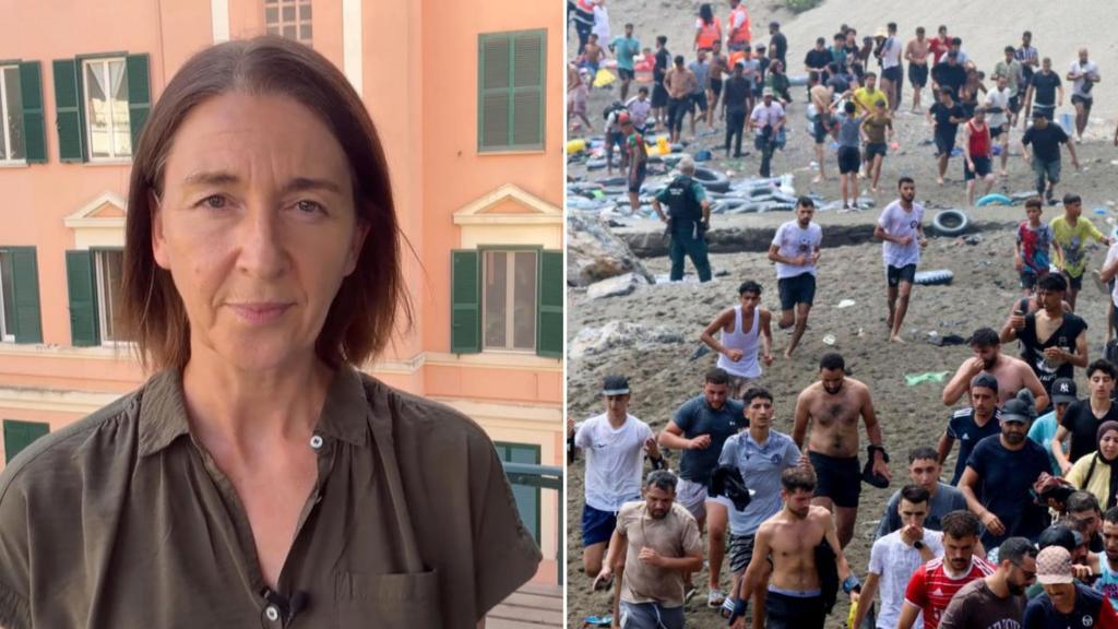 Thousands of migrants have crossed from Morocco into Ceuta