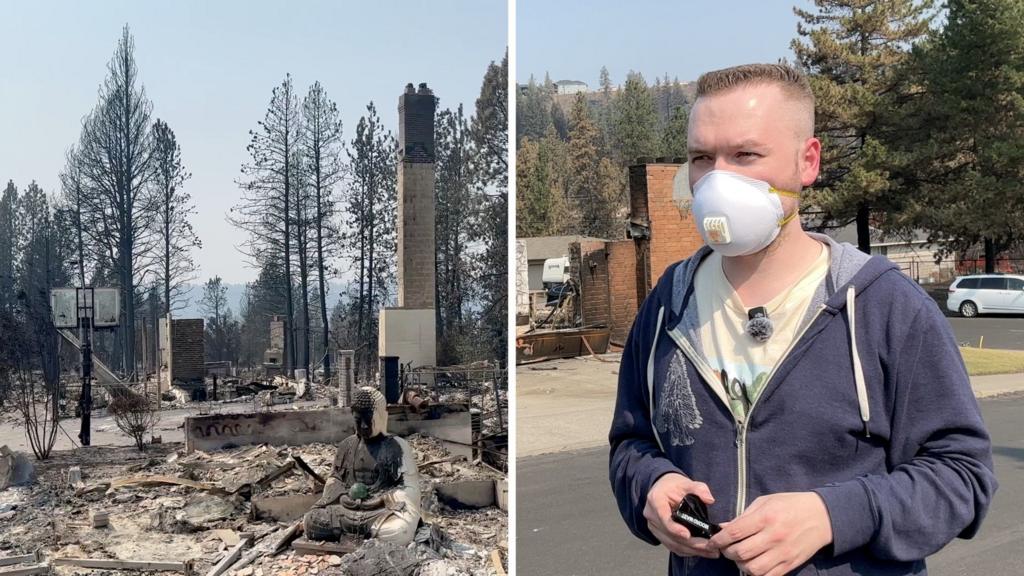 Fires in Washington State Destroy Over 860 Buildings