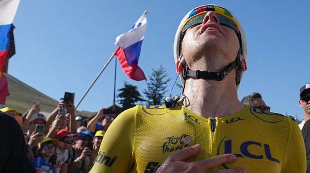 Pogacar wins stage 19 at Tour de France