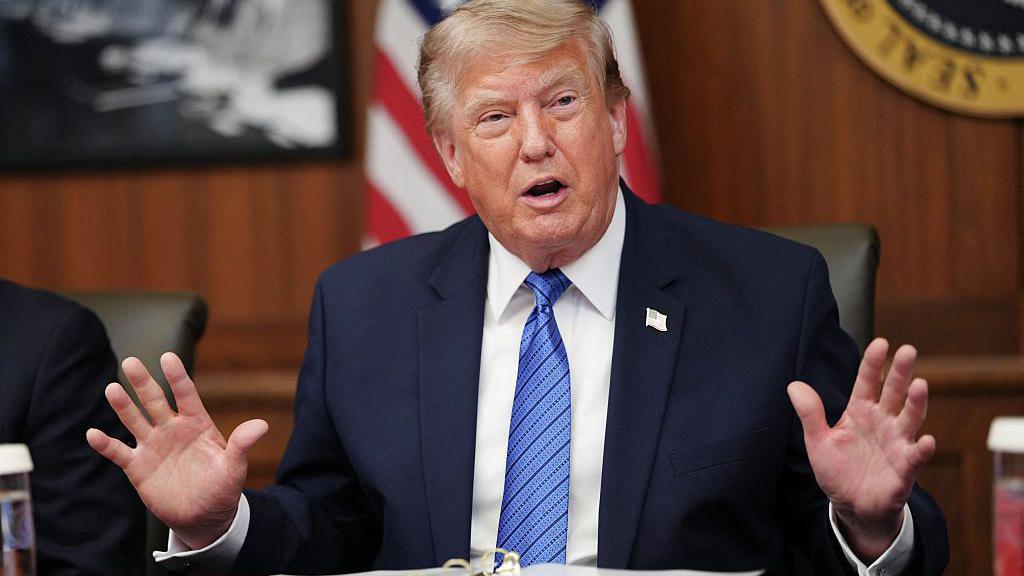 Trump addresses US weapons supply concerns and talks about information leaks