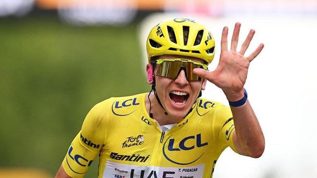 Tadej Pogacar secures fifth Tour de France victory