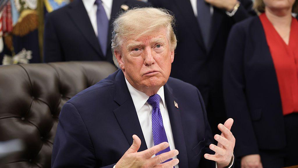 Trump comments on munitions levels amid ongoing conflict in Iran