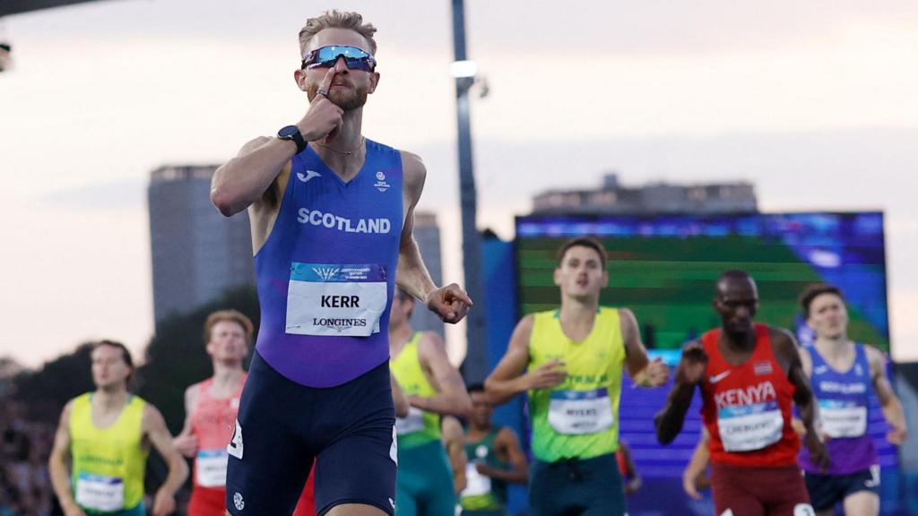 Josh Kerr wins men's mile gold at Glasgow 2026